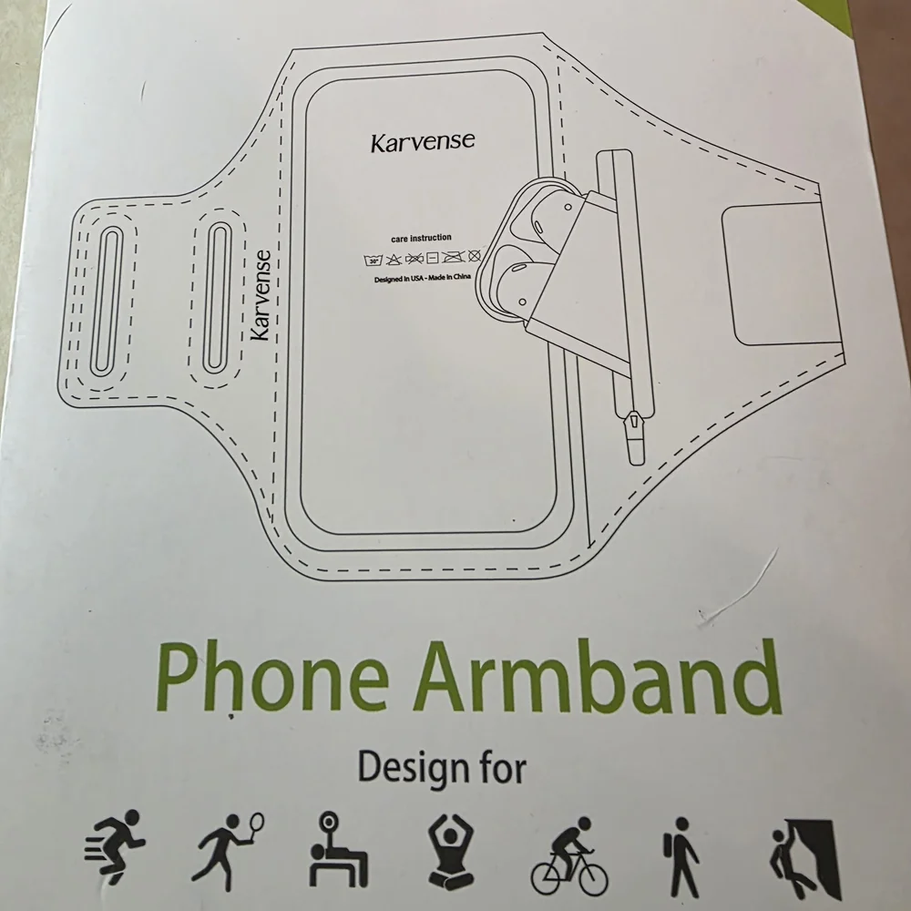 White Phone Armband
